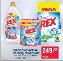 Makro GEL NA PRANÍ, KAPSLE NA PRANÍ, PRACÍ PRÁŠEK nabídka