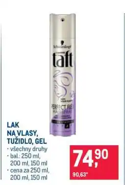 Makro LAK NA VLASY, TUŽIDLO, GEL nabídka