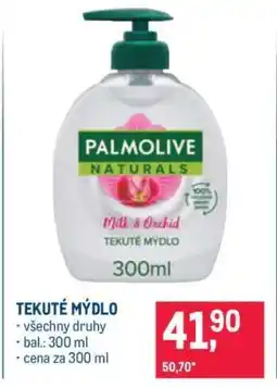 Makro Tekuté mýdlo nabídka