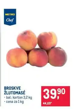 Makro Broskve žlutomasé nabídka