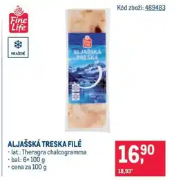 Makro Aljašská treska filé nabídka
