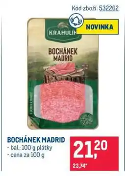 Makro Bochánek Madrid nabídka