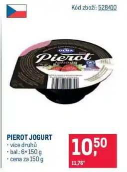 Makro Pierot Jogurt nabídka