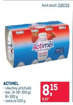 Makro Actimel nabídka
