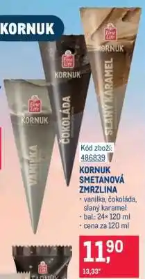 Makro KORNUK SMETANOVÁ ZMRZLINA nabídka