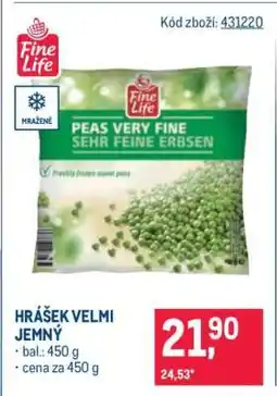 Makro Hrášek velmi jemný nabídka