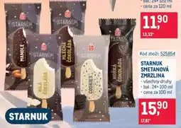 Makro STARNUK SMETANOVÁ ZMRZLINA nabídka