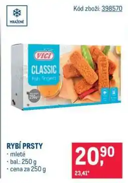 Makro Rybí prsty nabídka