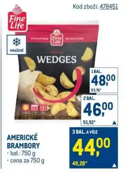 Makro Americké brambory nabídka