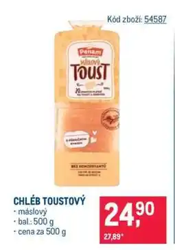 Makro Chléb toustový nabídka