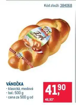 Makro Vánočka nabídka