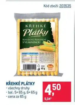 Makro Křehké plátky nabídka
