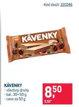 Makro Kávenky nabídka