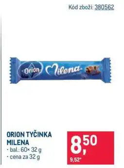 Makro Orion tyčinka Milena nabídka