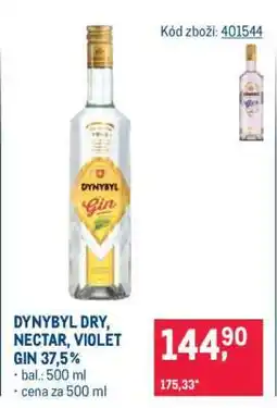 Makro DYNYBYL DRY, NECTAR, VIOLET GIN 37,5% nabídka