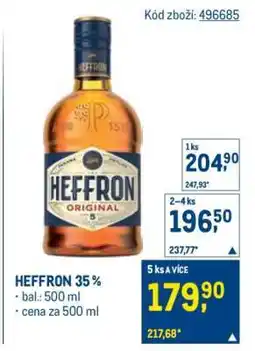 Makro HEFFRON 35 % nabídka