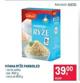 Makro Vitana rýže parboiled nabídka