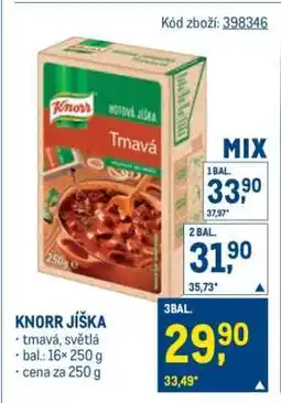 Makro Knorr jíška nabídka