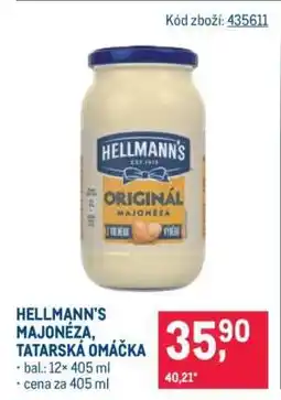 Makro Hellmann’s Majonéza / Tatarská omáčka nabídka