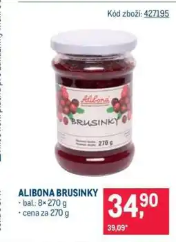 Makro ALIBONA BRUSINKY nabídka