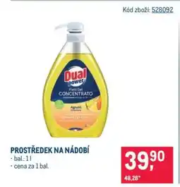 Makro Prostředek na nádobí nabídka