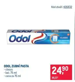 Makro Odol zubní pasta nabídka