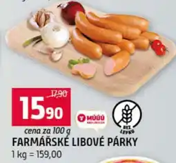 Terno Farmářské libové párky nabídka