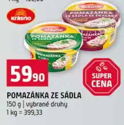 Terno POMAZÁNKA ZE SÁDLA nabídka