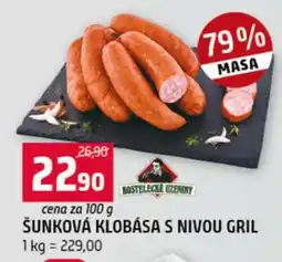 Terno Šunková klobása s nivou gril nabídka