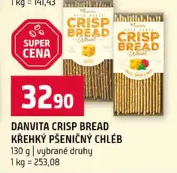 Terno DANVITA CRISP BREAD KŘEHKÝ PŠENIČNÝ CHLÉB nabídka