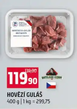 Terno Hovězí guláš nabídka