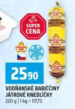 Terno VODŇANSKÉ BABIČČINY JÁTROVÉ KNEDLÍČKY nabídka