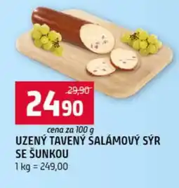 Terno UZENÝ TAVENÝ SALÁMOVÝ SÝR SE ŠUNKOU nabídka