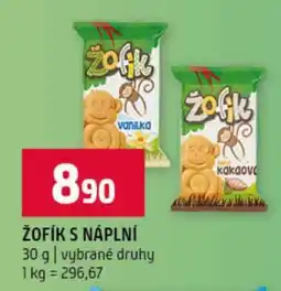 Terno ŽOFÍK S NÁPLNÍ nabídka