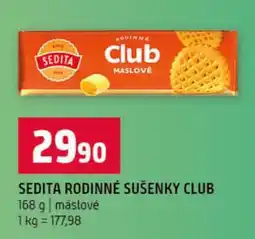 Terno Sedita Rodinné sušenky Club nabídka