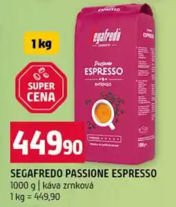 Terno Segafredo Passione Espresso nabídka