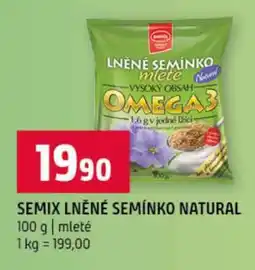 Terno SEMIX LNĚNÉ SEMÍNKO NATURAL nabídka