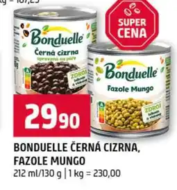 Terno BONDUELLE ČERNÁ CIZRNA FAZOLE MUNGO nabídka