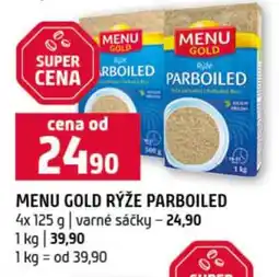 Terno MENU GOLD Rýže parboiled nabídka