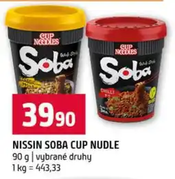 Terno NISSIN SOBA CUP NUDLE nabídka