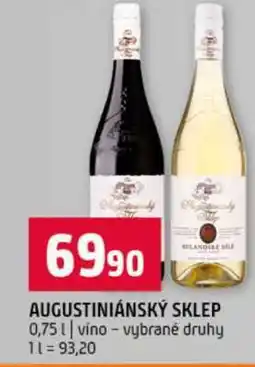Terno Augustiniánský sklep nabídka
