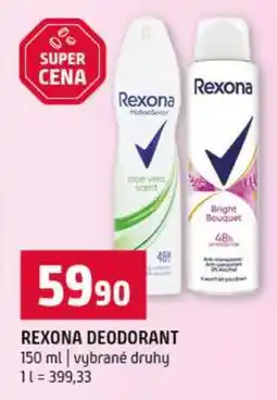 Terno Rexona deodorant nabídka