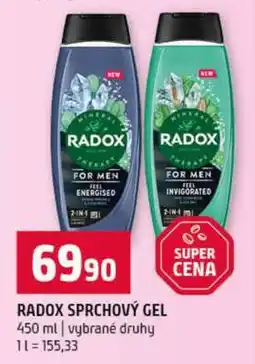 Terno Radox sprchový gel nabídka