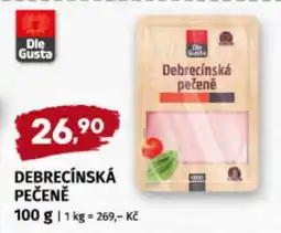 Terno Debrecínská pečeně nabídka