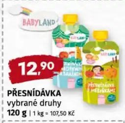 Terno PŘESNÍDÁVKA vybrané druhy nabídka