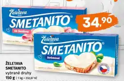 Terno ŽELETAVA SMETANITO vybrané druhy nabídka