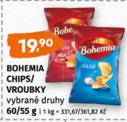 Terno BOHEMIA CHIPS/VROUBKY vybrané druhy nabídka