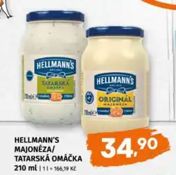 Terno Hellmann’s Majonéza / Tatarská omáčka nabídka
