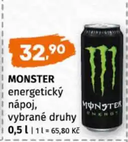 Terno MONSTER energetický nápoj vybrané druhy nabídka