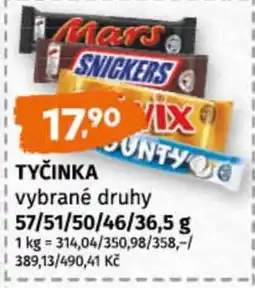 Terno TYČINKA vybrané druhy nabídka